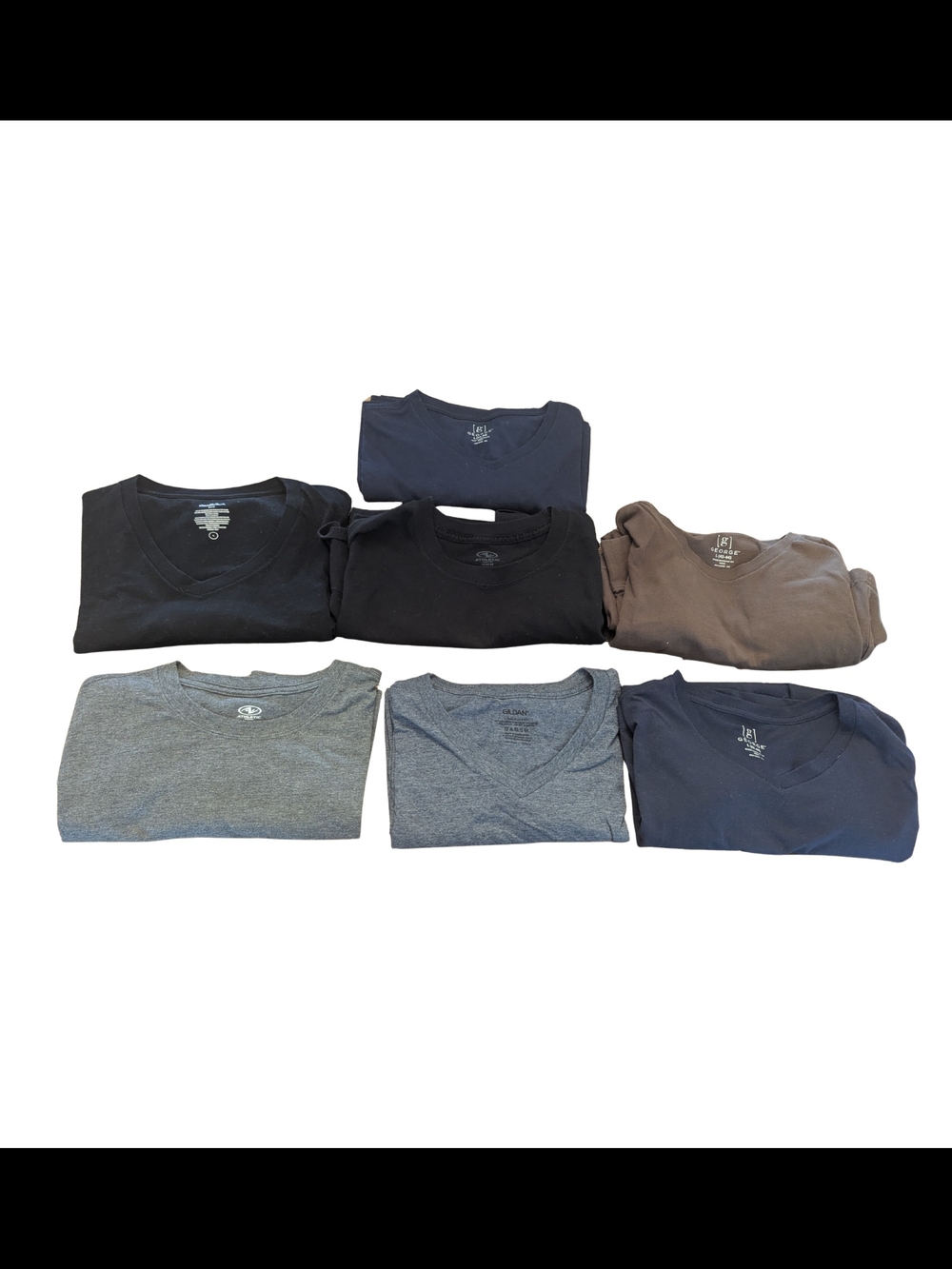 EUC Mens Large Short Long Sleeve Tshirt Bundle B 7 Shirts